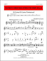 Favorite Christmas Hymns for Eight Bells Handbell sheet music cover